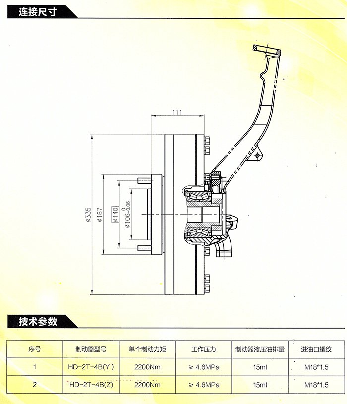 勇士、戰(zhàn)旗濕式制動器